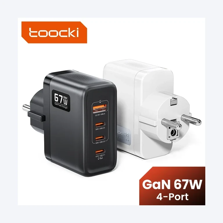 Toocki 67W GaN 충전기 어댑터, 29% 할인가 대표 썸네일