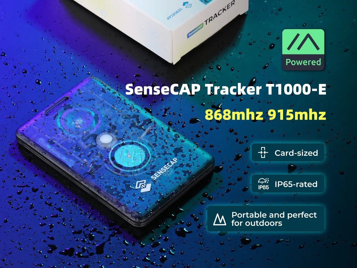 Meshtastic용 SenseCAP T1000-E LoRa GPS 위치 추적기 상품 이미지 1